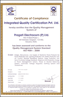 Pragati Electrocom Private Limited